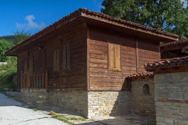 Zheravna mimari rezerv on dokuzuncu yüzyıl ile evler, Sliven bölge, Bulgaristan