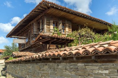 Zheravna mimari rezerv on dokuzuncu yüzyıl ile evler, Sliven bölge, Bulgaristan