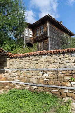 Zheravna mimari rezerv on dokuzuncu yüzyıl ile evler, Sliven bölge, Bulgaristan