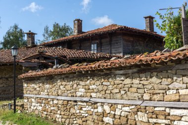 Zheravna mimari rezerv on dokuzuncu yüzyıl ile evler, Sliven bölge, Bulgaristan