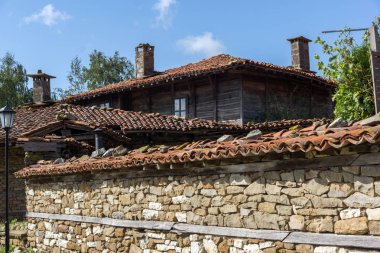 Zheravna mimari rezerv on dokuzuncu yüzyıl ile evler, Sliven bölge, Bulgaristan