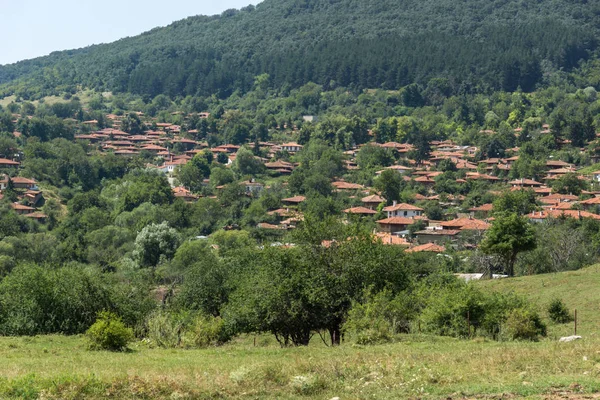 Reserva Arquitetônica Zheravna Com Casas Século Xix Sliven Region Bulgária — Fotografia de Stock