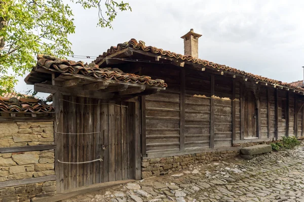 Архітектурний Заповідник Zheravna Дев Ятнадцятого Століття Будинки Регіон Слівен Болгарія — стокове фото