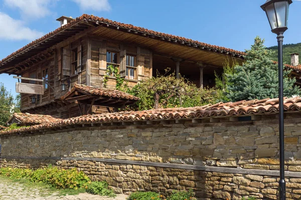 Architectural Reserve Zheravna Nineteenth Century Houses Sliven Region Bulgaria — Stock Photo, Image