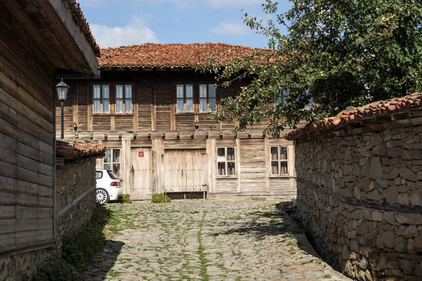 Reserva Arquitetônica Zheravna Com Casas Século Xix Sliven Region Bulgária — Fotografia de Stock