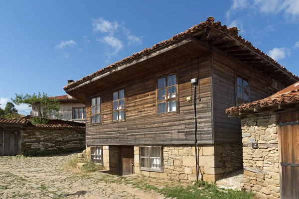 Arkitektoniska Reserv Zheravna Med Artonhundratalet Hus Sliven Region Bulgarien — Stockfoto