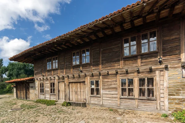 Reserva Arquitetônica Zheravna Com Casas Século Xix Sliven Region Bulgária — Fotografia de Stock