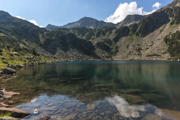 Úžasná Krajina Rybí Banderitsa Jezera Pohoří Pirin Bulharsko — Stock fotografie