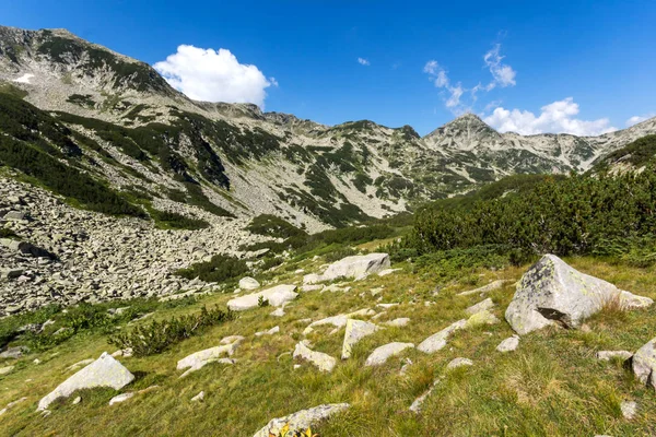 Amazing Landscape Dengan Muratov Peak Pirin Mountain Bulgaria — Stok Foto