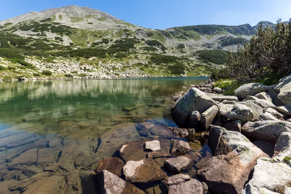 壮观的风景与长的湖 Pirin 保加利亚 — 图库照片
