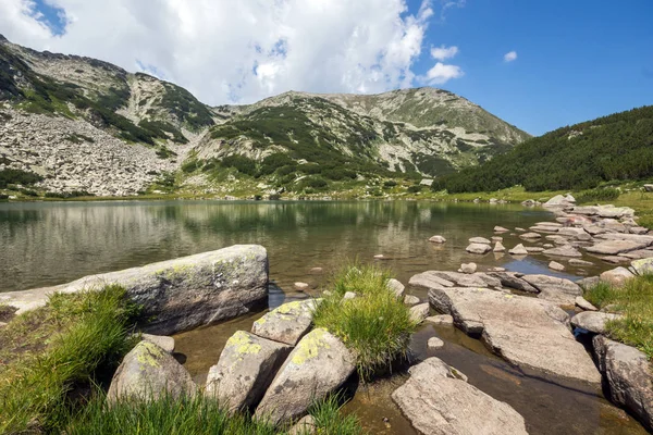 Paesaggio Incredibile Con Lago Muratovo Pirin Mountain Bulgaria — Foto Stock