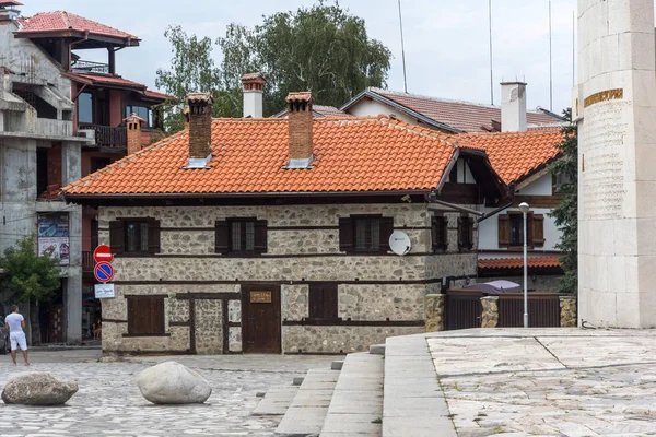 Bansko Bulgaria August 2013 Authentic Nineteenth Century Houses Town Bansko — Stock Photo, Image