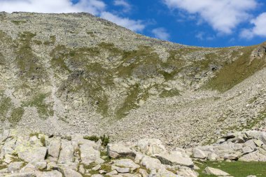 Manzara Yalovarnika tepe, Pirin Dağı, Bulgaristan