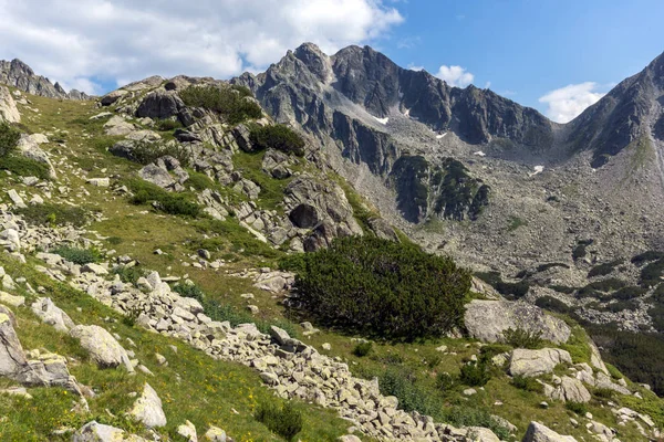 Удивительный Пейзаж Пика Яловарника Гора Пирин Болгария — стоковое фото