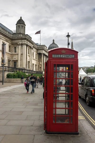 Londres Inglês Junho 2016 National Gallery Trafalgar Square Londres Inglaterra — Fotografia de Stock