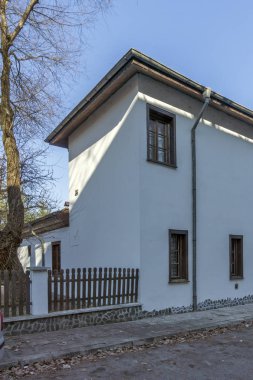 : Kyustendil, Bulgaria - 15 Ocak 2015: Dimitar Peshev müze şehir Kyustendil, Bulgaria