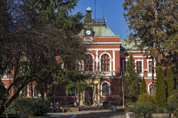 Kyustendil Bulgária Janeiro 2015 Edifício Câmara Municipal Cidade Kyustendil Bulgária — Fotografia de Stock