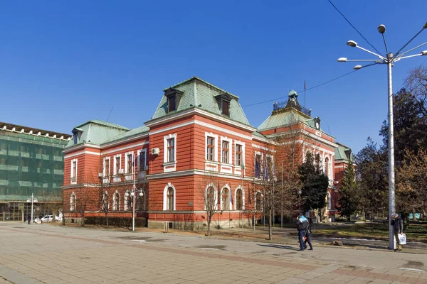 Kyustendil Bulgaria Januar 2015 Bau Des Rathauses Der Stadt Kyustendil — Stockfoto