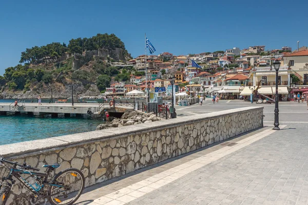 Parga Grekland Juli 2014 Fantastisk Sommar Staden Parga Epirus Grekland — Stockfoto