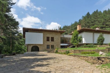 Kotel, Bulgaristan - 1 Ağustos 2014: Museum of Natural History Kotel tarihi kasaba Sliven bölge, Bulgaristan içinde