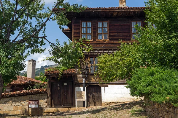 Kotel Bulgaria Agosto 2014 Casas Del Siglo Xix Histórica Ciudad —  Fotos de Stock