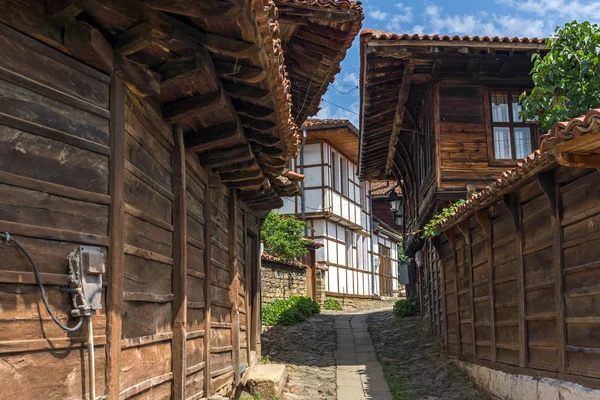 保加利亚科泰 2014年8月1日 保加利亚斯利文登进出口地区科泰历史镇第十九世纪的房屋 — 图库照片