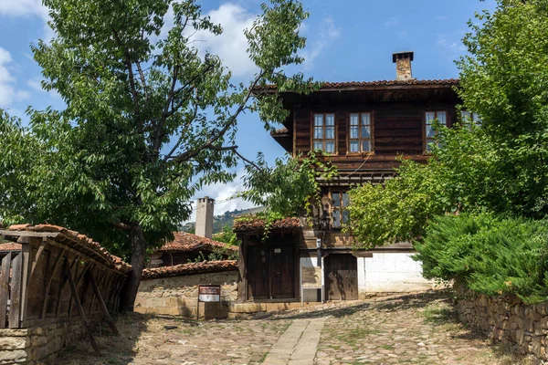 Kotel Bułgaria Sierpnia 2014 Domy Xix Wieku Historyczne Miasta Kotel — Zdjęcie stockowe