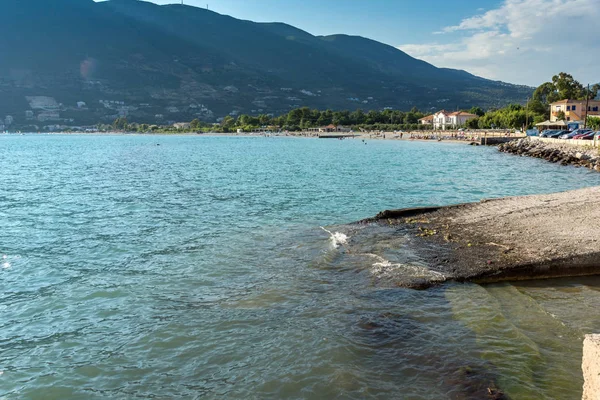 Vasiliki Lefkada Grécia Julho 2014 Vista Panorâmica Vila Vasiliki Lefkada — Fotografia de Stock