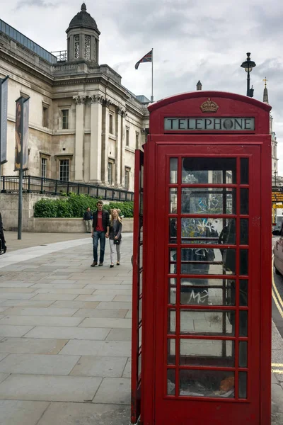 Londres Inglês Junho 2016 National Gallery Trafalgar Square Londres Inglaterra — Fotografia de Stock