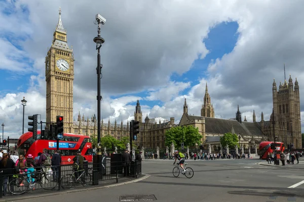 Londres Inglês Junho 2016 Casas Parlamento Palácio Westminster Londres Inglaterra — Fotografia de Stock