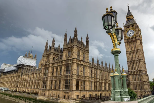 Londres Inglaterra Junio 2016 Casas Del Parlamento Westminster Palace Londres — Foto de Stock