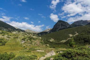 Begovitsa Nehri Vadisi, Pirin Dağı, Bulgaristan muhteşem manzara