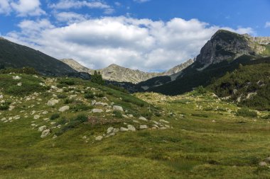 Begovitsa Nehri Vadisi, Pirin Dağı, Bulgaristan muhteşem manzara