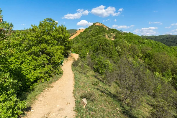 Paisaje Cerca Formación Rocas Pirámides Stob Montaña Rila Región Kyustendil — Foto de Stock