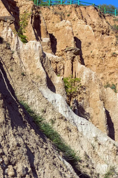Landschaft Mit Felsformation Stob Pyramiden Rila Gebirge Kyustendil Region Bulgarien — Stockfoto
