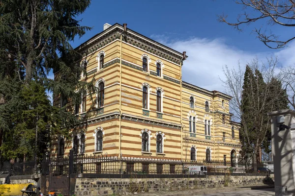 Sofia Bułgaria Marca 2018 Budynek Świętego Synodu Bułgarskiego Kościoła Prawosławnego — Zdjęcie stockowe