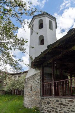 Köy Kosova ile orijinal on dokuzuncu yüzyıl evler, Plovdiv bölge, Bulgaristan