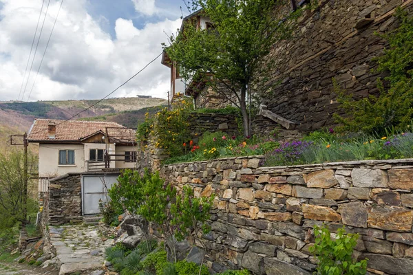 Vesnice Kosova Authentic Devatenáctého Století Domy Regionu Plovdiv Bulharsko — Stock fotografie