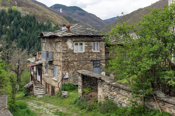 Wieś Kosowa Autentyczne Xix Wieku Domy Plovdiv Region Bułgaria — Zdjęcie stockowe
