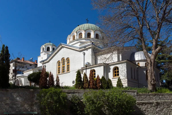 Σαντάνσκι Βουλγαρία Απριλίου 2018 Ορθόδοξη Εκκλησία Του Αγίου Γεωργίου Στην — Φωτογραφία Αρχείου