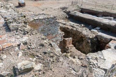 Heraclea Sintica - Bulgaristan 'ın? ntique Makedonya kentinin kalıntıları