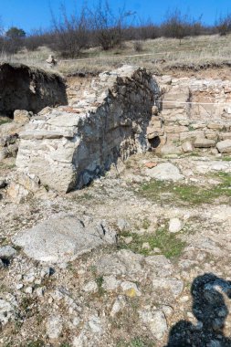 Heraclea Sintica - Bulgaristan 'ın? ntique Makedonya kentinin kalıntıları