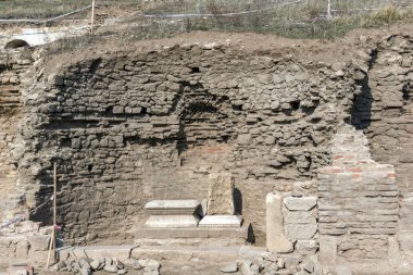 Heraclea Sintica - Bulgaristan 'ın? ntique Makedonya kentinin kalıntıları