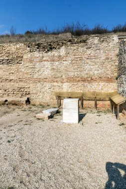 Heraclea Sintica - Bulgaristan 'ın? ntique Makedonya kentinin kalıntıları