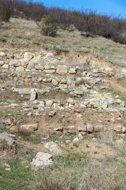 Heraclea Sintica - Bulgaristan 'ın? ntique Makedonya kentinin kalıntıları