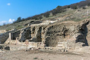 Heraclea Sintica - Bulgaristan 'ın? ntique Makedonya kentinin kalıntıları