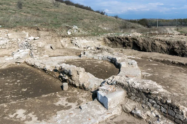 Heraclea Sintica Ruínas da Macedónia cidade, Bulgária — Fotografia de Stock