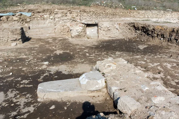 Heraclea Sintica - Ruinele orașului Macedonia, Bulgaria — Fotografie, imagine de stoc