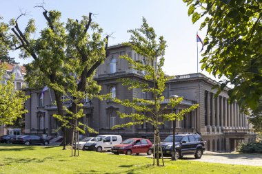 Belgrad 'ın merkezinde Yeni Saray Binası