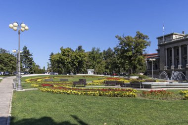 Belgrad 'ın merkezinde Yeni Saray Binası